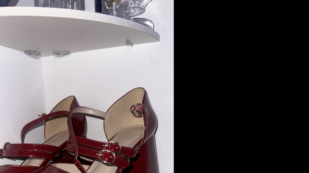 Rote Pumps
